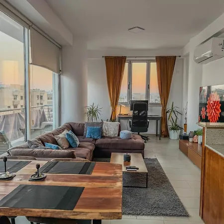 Apartmán Seaview 3 Min Walk To Larnaca